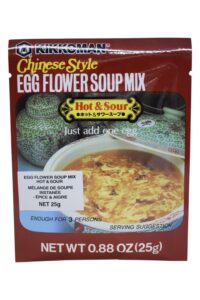 Kikkoman - Mélange Soupe EggFlower - Épicé Aigre - 25g