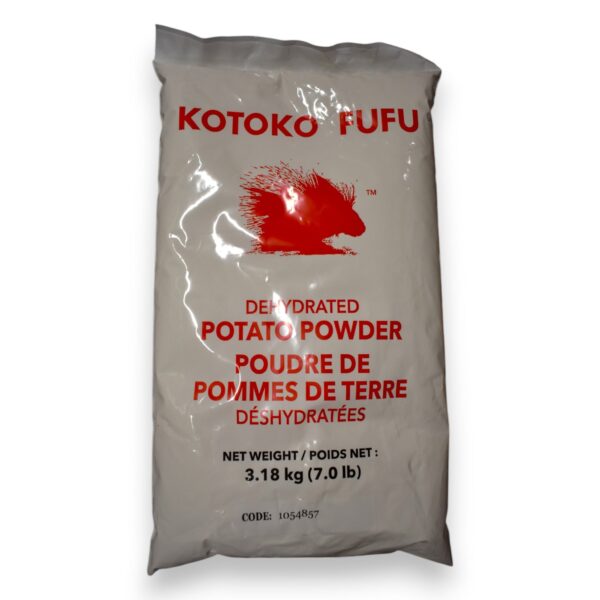 Kotoko fufu - farine de pomme de terre- 3.18kg - 7lb